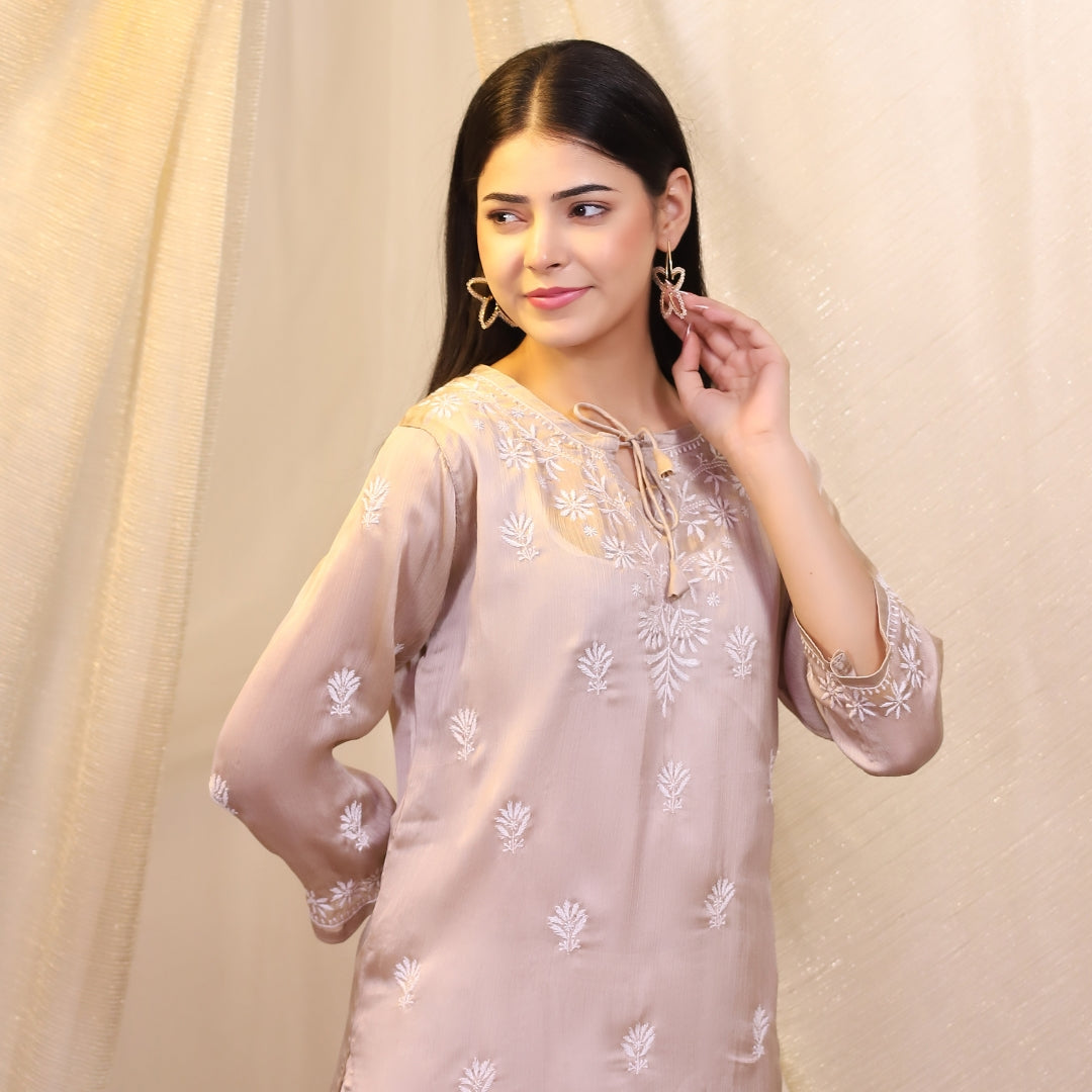 Swara Chinon Short Kurti