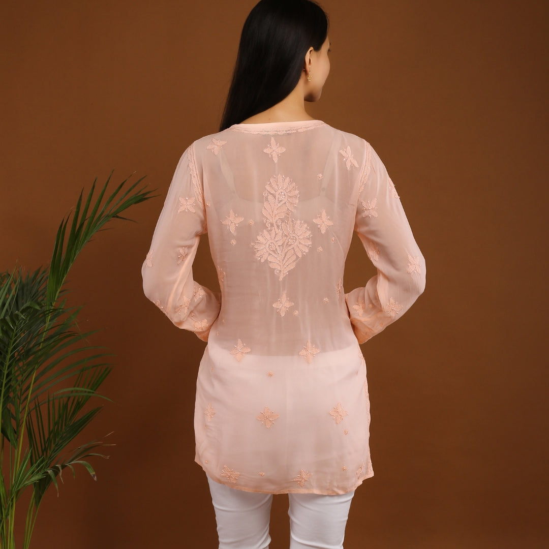 Raahi Viscose Georgette Short Kurti