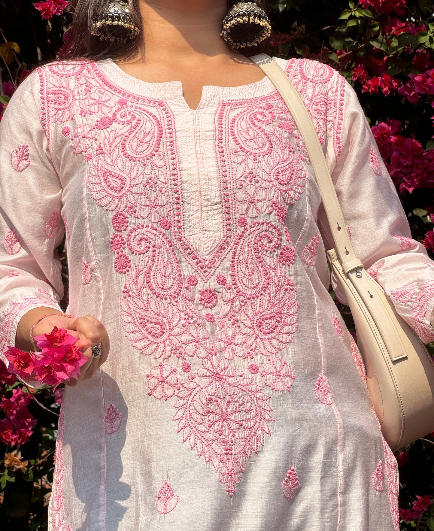 Chitrak Chanderi Silk Kurti