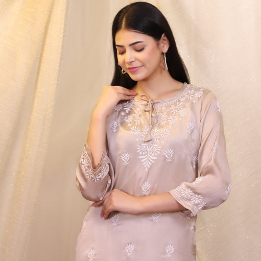 Swara Chinon Short Kurti