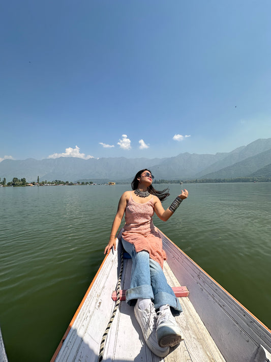 Bahaar short viscose georgette Chikankari Kurti