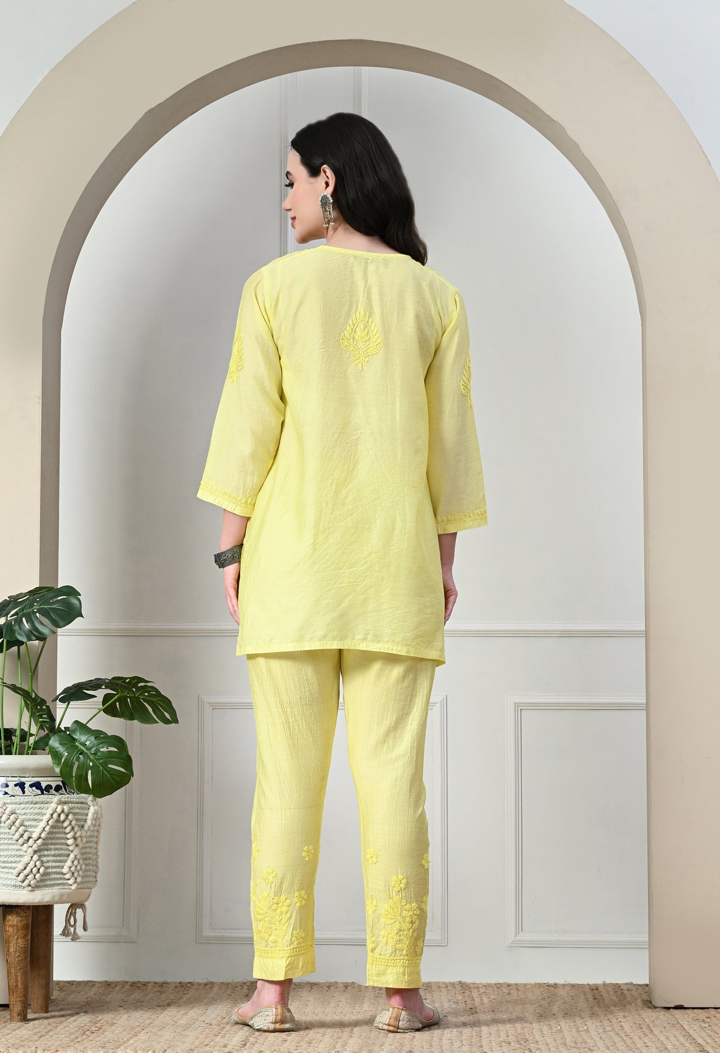 Inaya Chanderi Silk Co-ord set