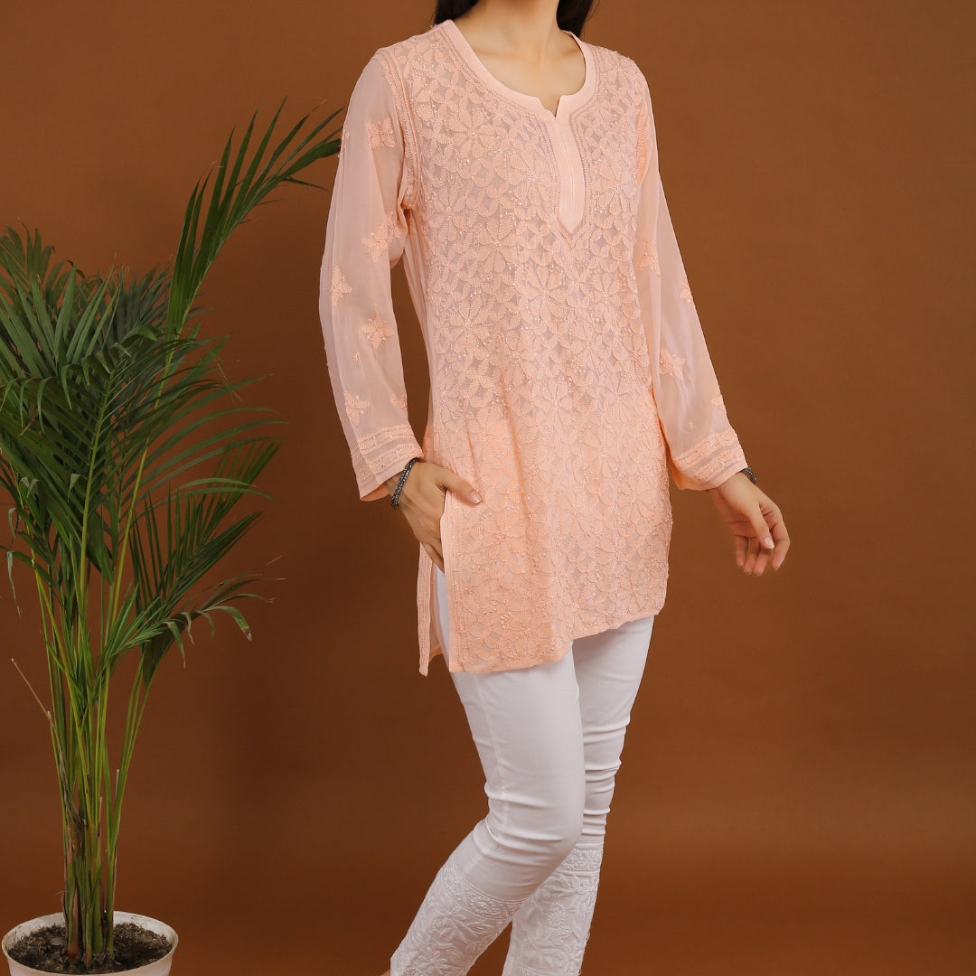 Sumar Viscose Georgette Short Kurti