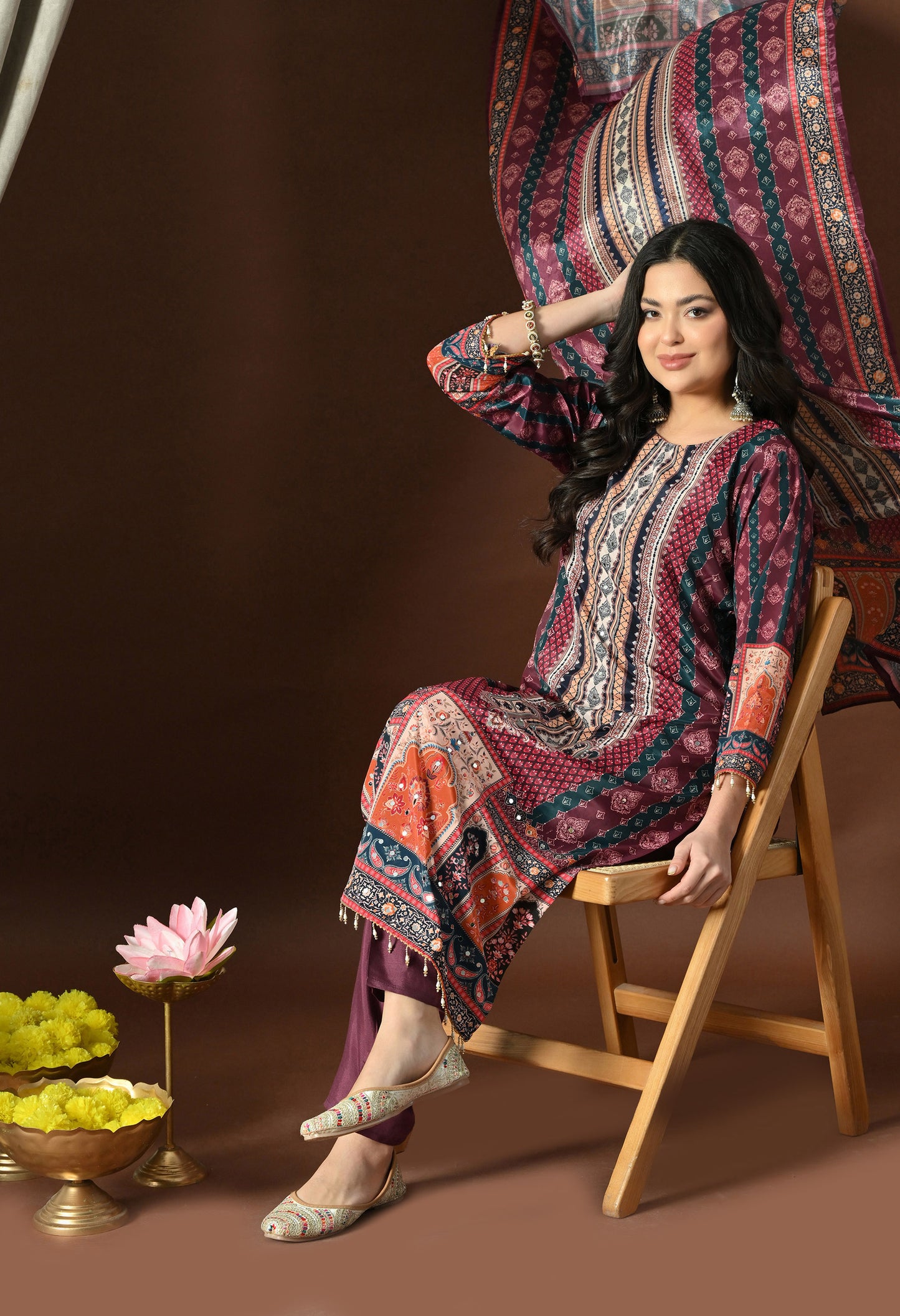 Anvi Crepe Suit
