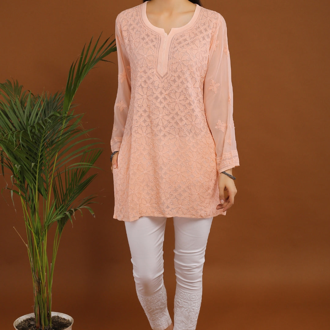 Sumar Viscose Georgette Short Kurti