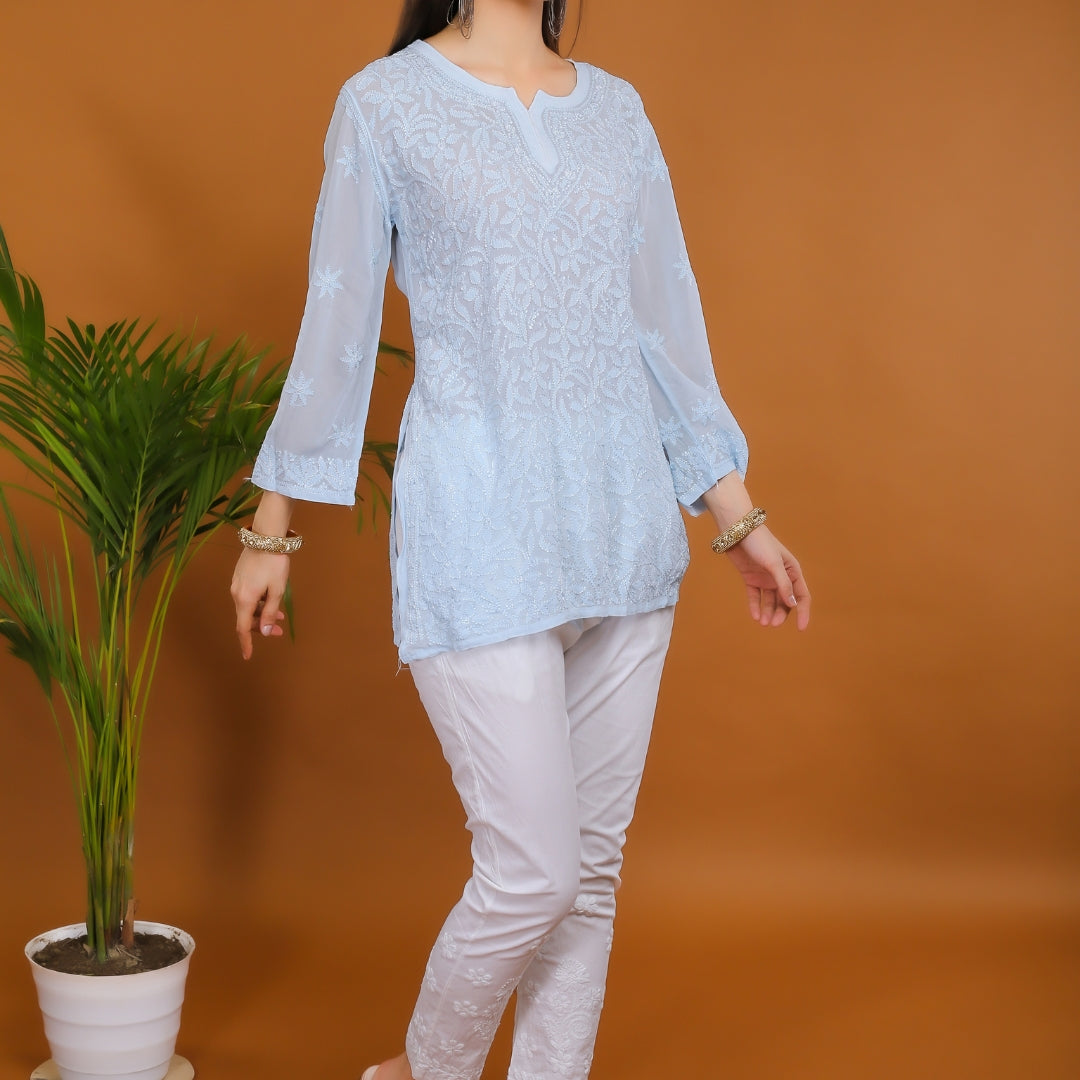 Misba Viscose Georgette Short Kurti