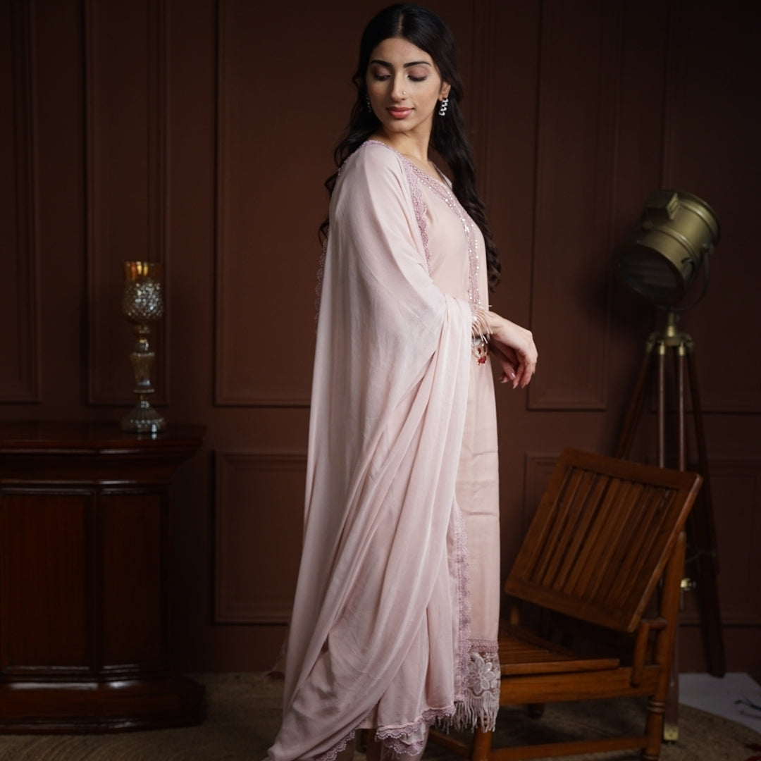 Zohara Raw Silk Pakistani suit