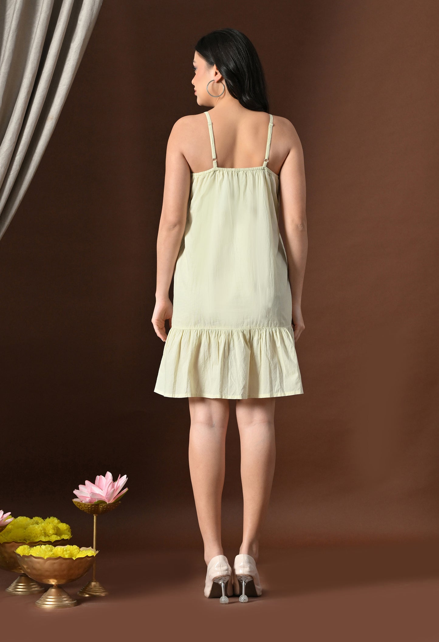 Pihu Cotton Chikankari Dress