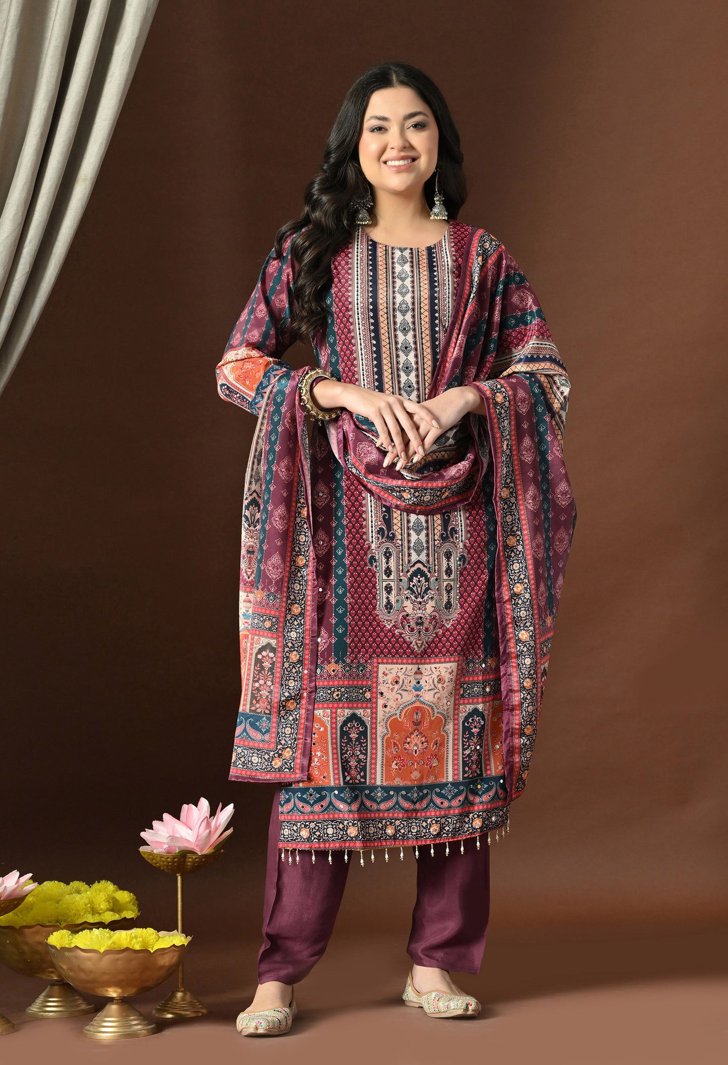 Anvi Crepe Suit