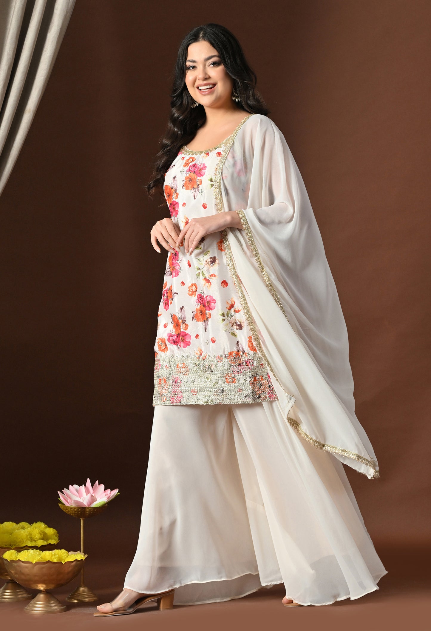 Advika Georgette party wear suit