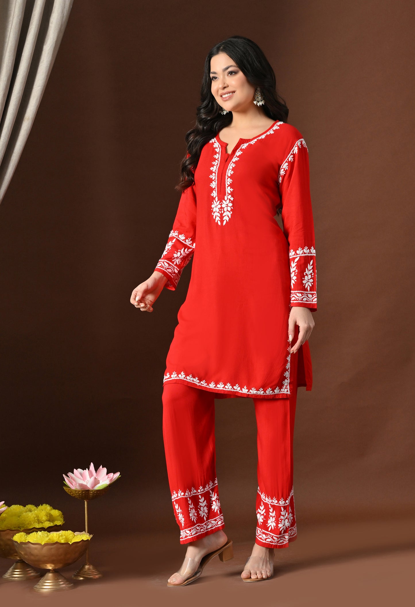 Prisha Modal Chikankari Set