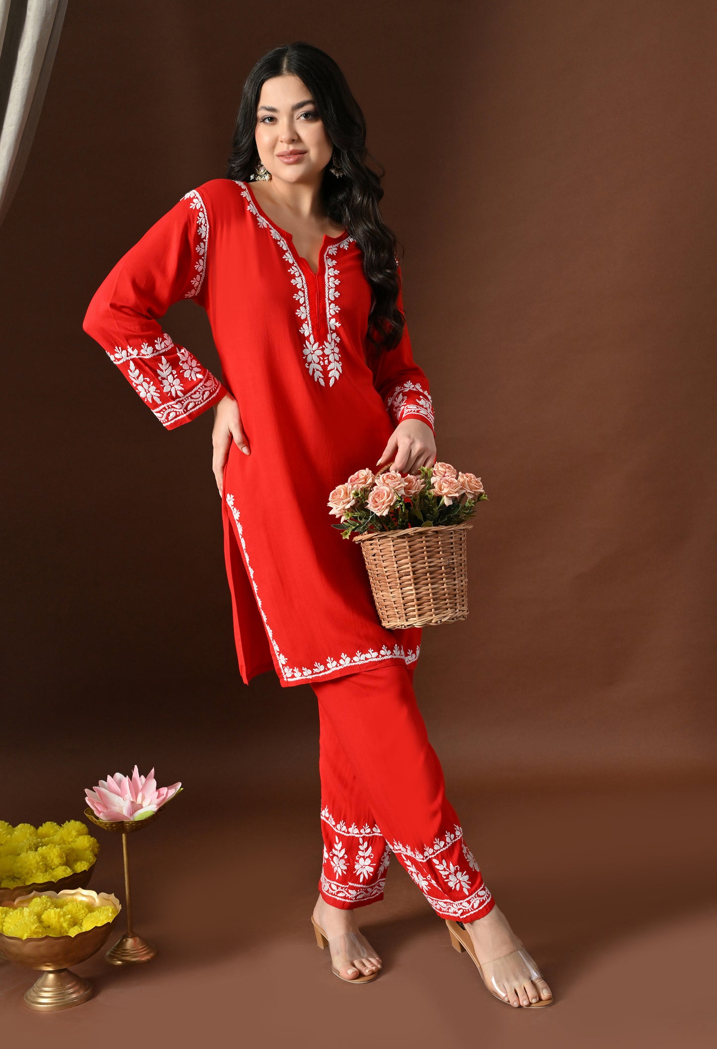 Prisha Modal Chikankari Set