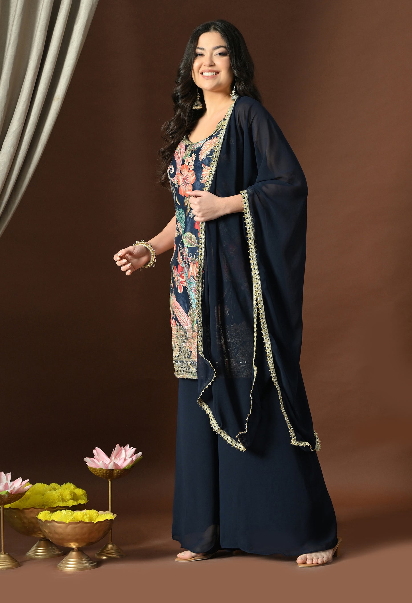 Advika Georgette party wear suit