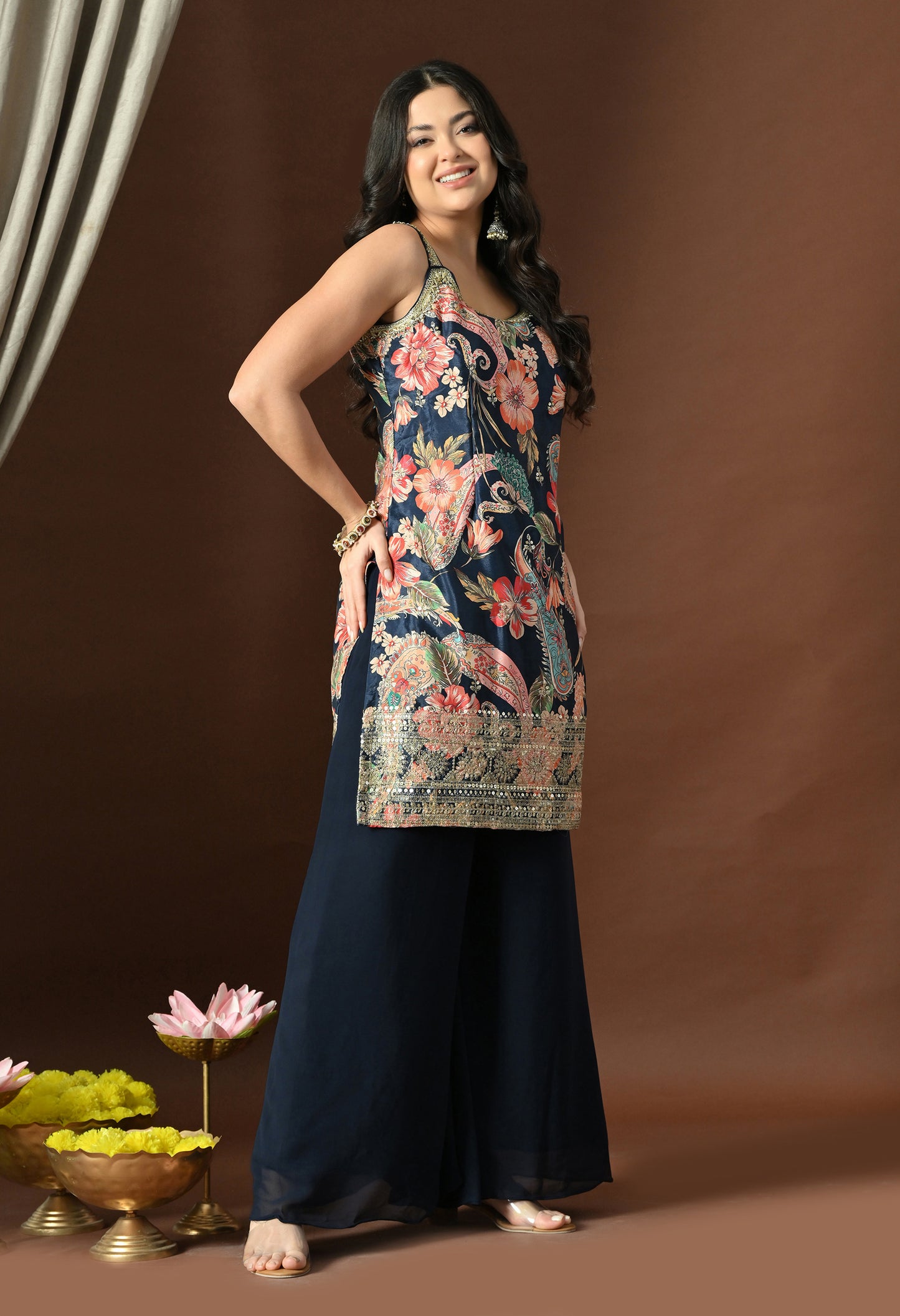 Advika Georgette party wear suit