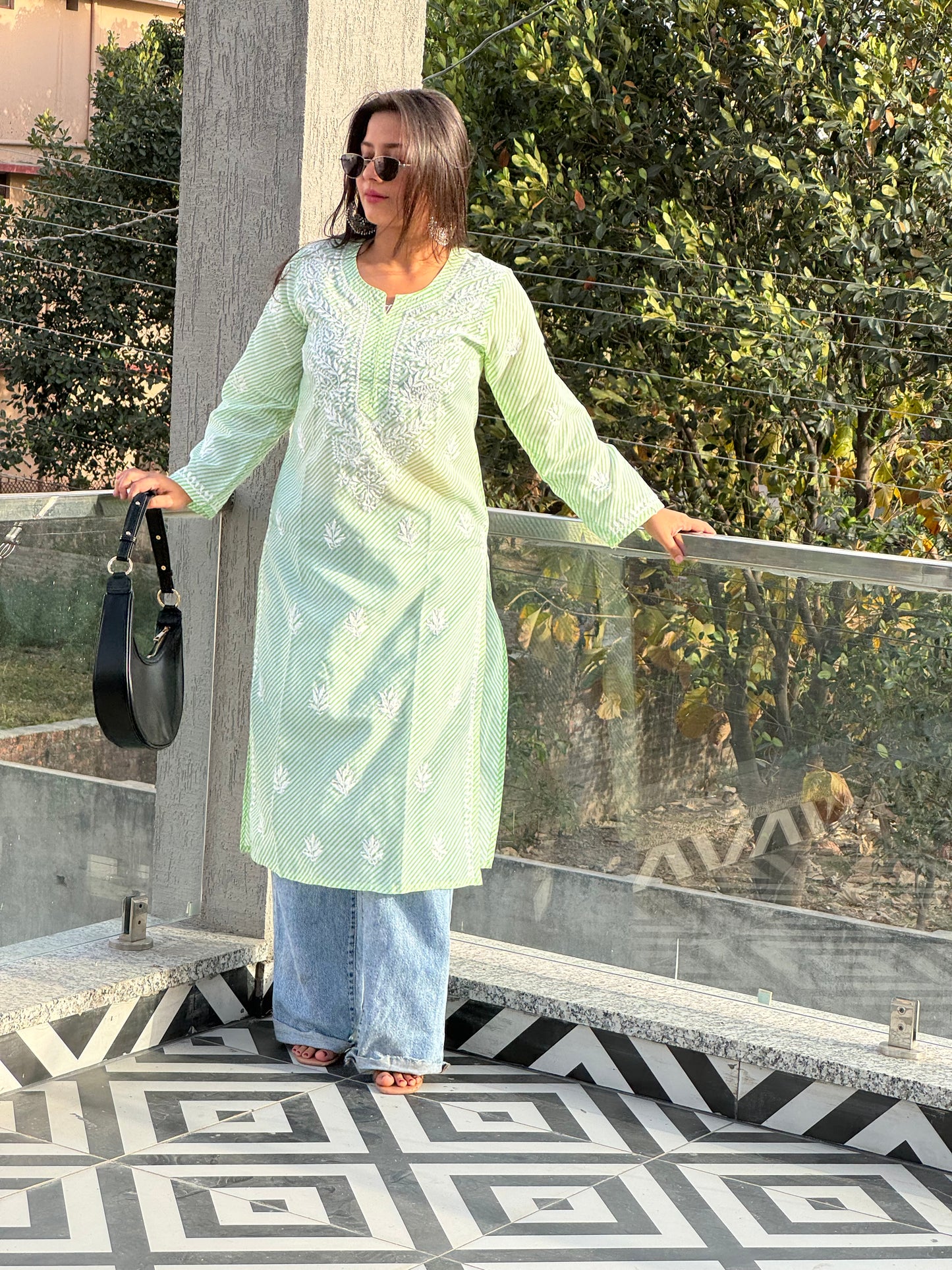 Alliya cotton Kurti